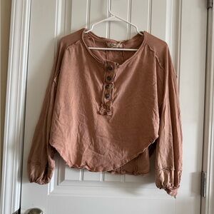 We The Free Melodi Henley Top